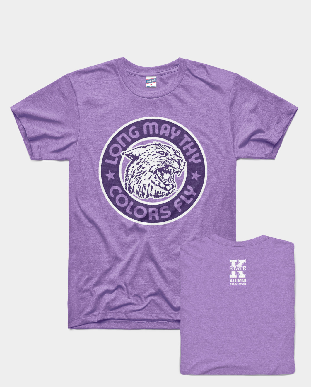 Charlie Hustle K State Alumni Association Member T shirt K State Alumni Association